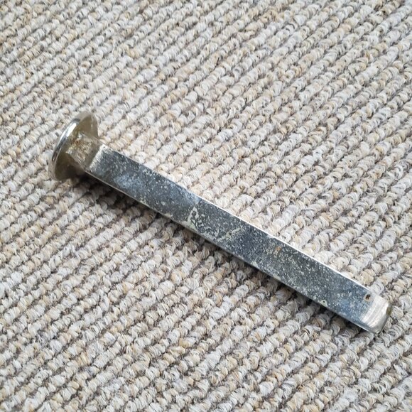 Silver Railroad Spike Paperweight Retirement Gift - Picture 5 of 7
